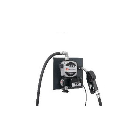 Kit bomba eléctrica gasoil 230 V - mural - pistola automática y contador